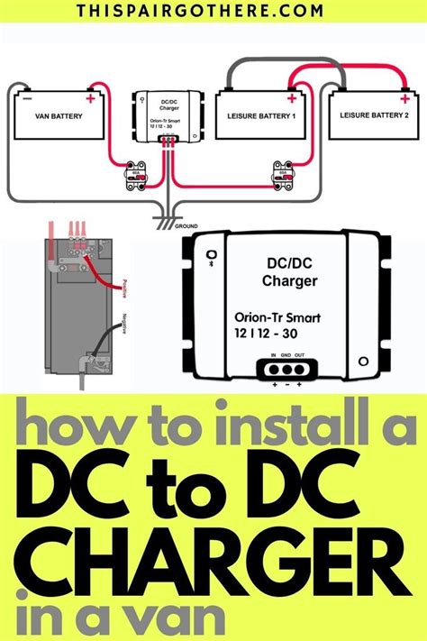 How To Install A Victron Dc To Dc Charger In A Van Van Build Camper