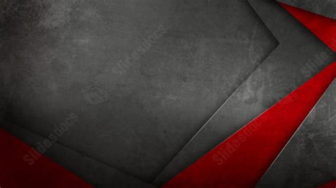 Red Line Geometric Abstract Technology Business Powerpoint Background