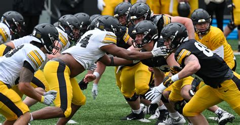 Post Spring Position Outlook - Iowa Offensive Line