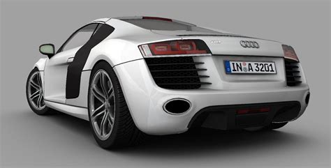 Csaba Molnar Audi R8 2010 Realtime In Maya Viewport