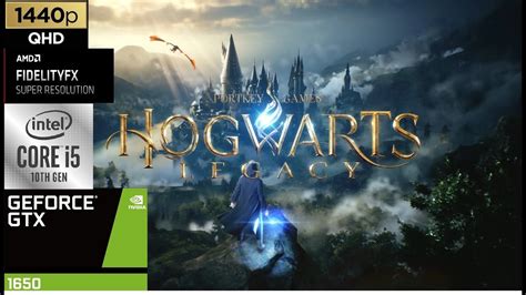 Hogwarts Legacy GTX 1650 I5 10500 16GB 1440p Medium FSR On