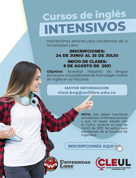 Cursos de inglés intensivo