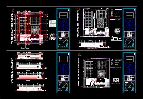 Nave Industrial En Autocad Librer A Cad