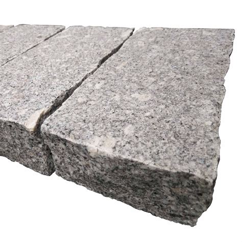 Kostka granitowa Medium cięto łupana 20x10x5 cm EC Invest