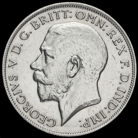 George V Silver Florin Scarce Ef