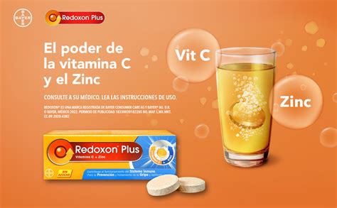 Redoxon Plus Multivitamínico Con Vitamina C Y Zinc Vitamina C 1000mg