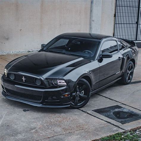 Black Modded Ford Mustang S197 Inspiration MuscleCarDNA Mustang