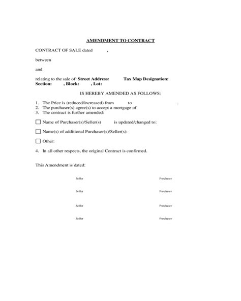 Loan Agreement Amendment Template