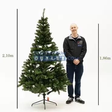 Kunstkerstboom Imperial Pine 210 Cm Hoog Groen Everlands Tuincentrum