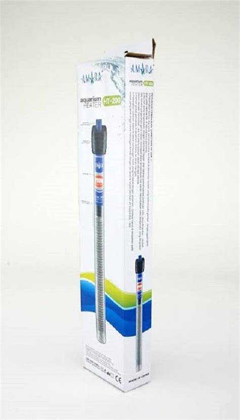 Heater Pemanas Air Aquarium Dan Kolam Ikan Amara Ht200 Ht 200 Watt