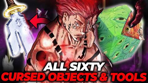 All 60 Cursed Tools And Objects In Jujutsu Kaisen Explained Youtube