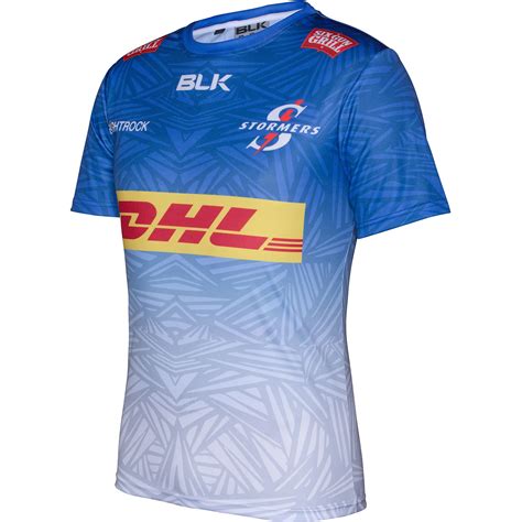 Dhl Stormers Training Jersey Replica Blu Stormers Official Online Shop