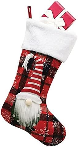 Christmas Gnomes Stockings Christmas Party Favor Stocking Faceless