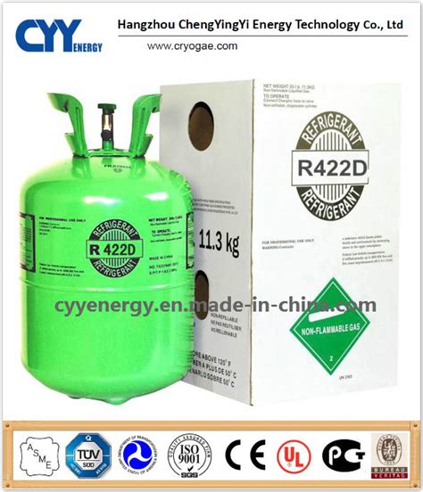 High Quality High Purity Mixed Refrigerant Gas Of Refrigerant R422D