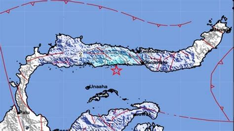 Gempa Guncang Gorontalo Senin 7 Februari 2022 Pagi Info Terkini BMKG