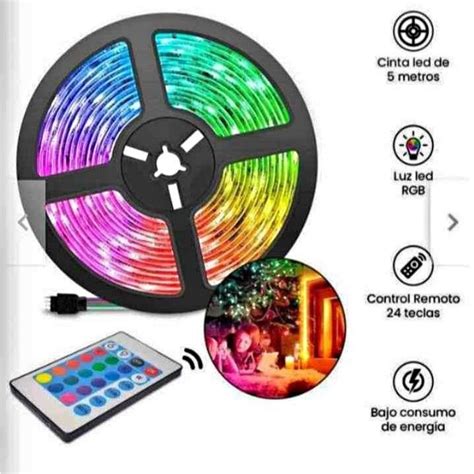 Tira Led Rgb M Distribuidora Easy Store Per