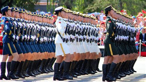 三军仪仗队女兵壁纸三军仪仗队女兵照片 伤感说说吧