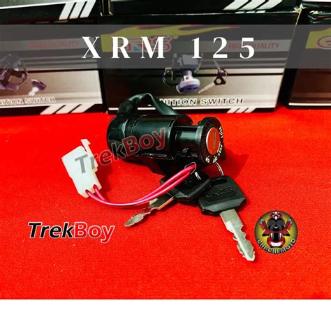 Ignition Switch For Motorcycle Xrm 125 Original Grs Plug And Play