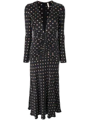 Karl Lagerfeld Burn Out Denim Dress Farfetch Day Dresses Dresses