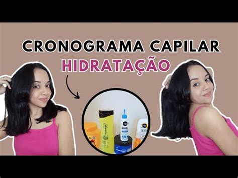 Rotina do cronograma capilar etapa de hidratação resultado do