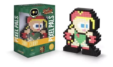 Cammy Lampara Street Fighter 30 Aniversary Pixel Pals Cuotas Sin Interés