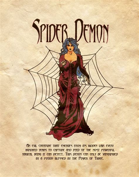 Spider Demon by Charmed-BOS on deviantART | Charmed book of shadows ...