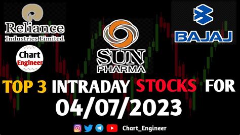 Top 3 Intraday Stocks 04 07 2023 Best Intraday Stocks For Tomorrow