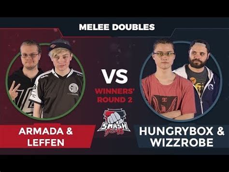 Armada Leffen Vs Hungrybox Wizzrobe Melee Doubles Winner S Round