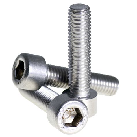 M10 X 125mm Fine Pitch A2 Stainless Allen Bolt Socket Cap Screw Hex