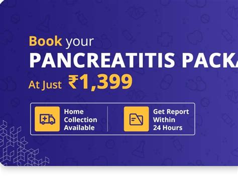 Pancreatitis Package In Delhi Pancreatitis Package Test By Cnc