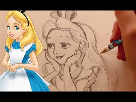 How To Draw Alice In Wonderland Step By Step