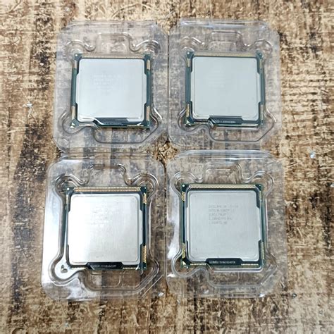 【目立った傷や汚れなし】【動作確認済】intel Cpu 4点セット Core I5 650 Lga1156 2c4t 旧世代hd 3