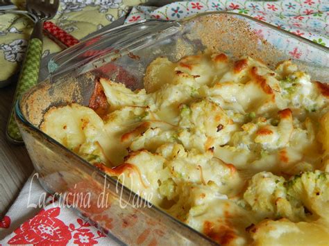 Pasticcio Filante Di Patate E Broccoli Al Forno