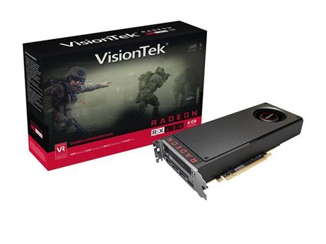 Visiontek Radeon Rx 480 Overclocked Edition Video Card 900898