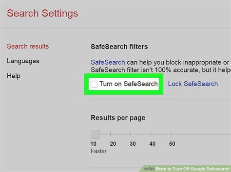 Easy Ways To Turn Off Google Safesearch With Pictures