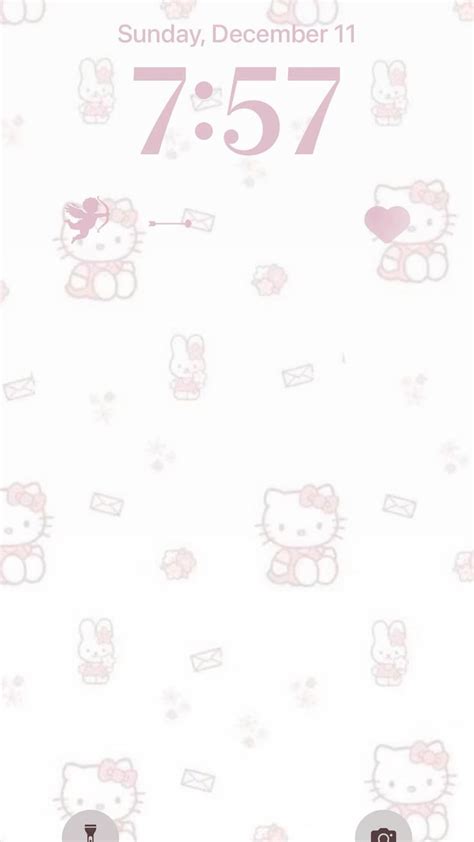 Hello Kitty Lock Screen And Homescreen Hello Kitty Kitty Wallpaper