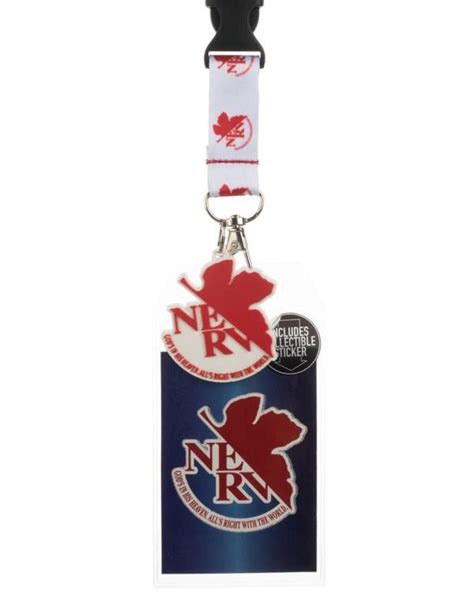 Neon Genesis Evangelion Nerv Lanyard