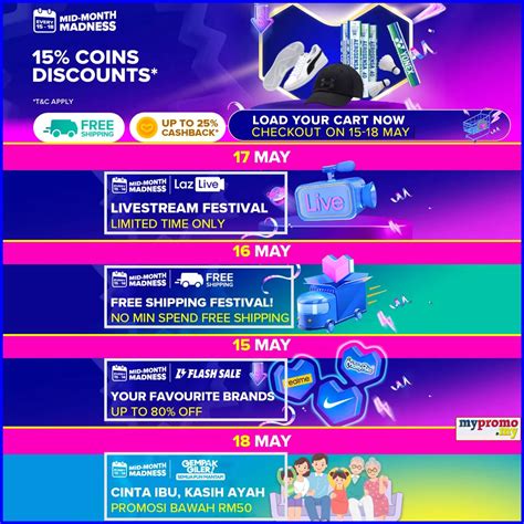 Lazada Mid Month Madness Vouchers February 2025 Mypromo My