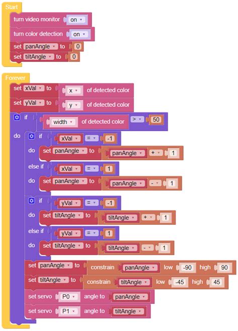 Color Tracking SunFounder PiCrawler Kit Documentation