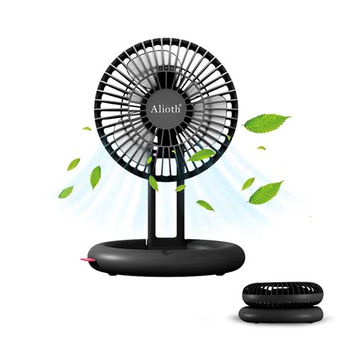 Alioth Portable Desktop Table Fan Foldable With Base Speeds Super