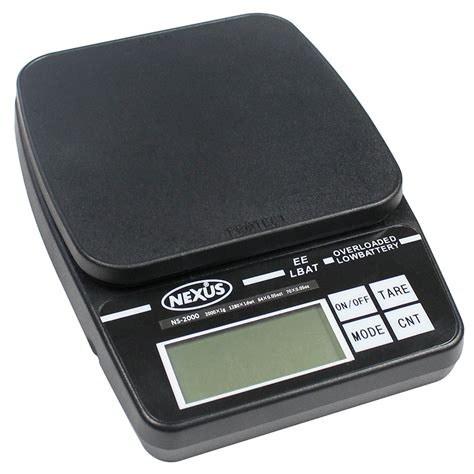 Nexus Digital Balancing Scale 2000 Gram Capacity Competition Products