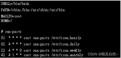 Linux Crontab Linux Crontab Csdn