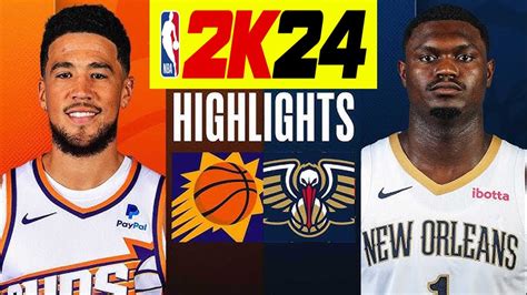 Suns At Pelicans Full Gameplay April Youtube