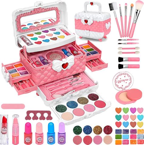 Kit de maquillaje infantil para niñas kit de maquillaje lavable para