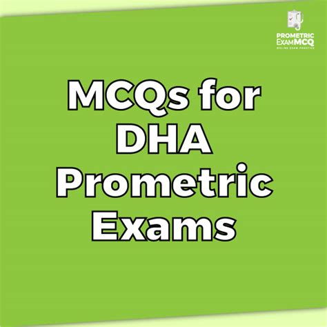 Mcqs For Dha Prometric Exam