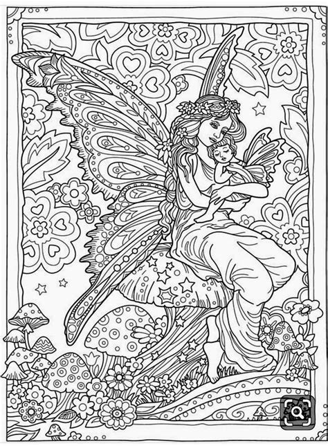 Pin By Carrie Caspers On Coloring In Dover Coloring Pages Fairy