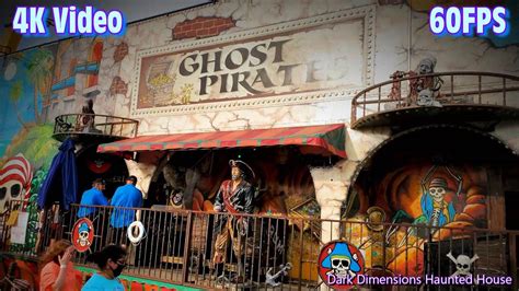 Ghost Pirates Dark Ride Haunted House At Buc Days Carnival Walkaround