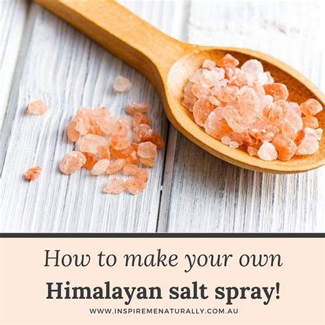 🍀 Diy Himalayan Salt Sprays For Hair Skin And Body 🍀⠀ Himalayan Salt