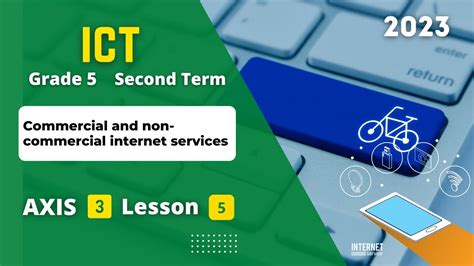 Grade 5 Ict Axis 3 Lesson 5 Commercial And Non Commercial Internet Services Youtube