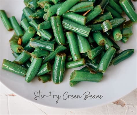 Stir Fry Green Bean Recipe Simple Side Dish Mom S Test Kitchen